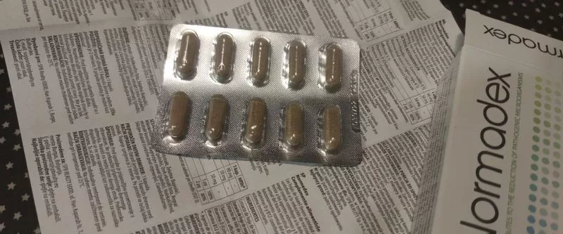 Was ist NORMADEX, Parasitenmittel, Kapseln, Tabletten, Arzneimittel oder Nahrungsergänzungsmittel